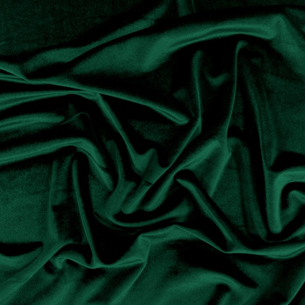 Stretch Velvet - DARK GREEN